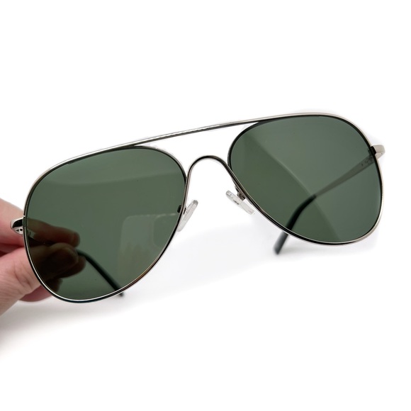 Matt & Nat Sunglasses Kai Silver Aviators Unisex - Picture 4 of 14
